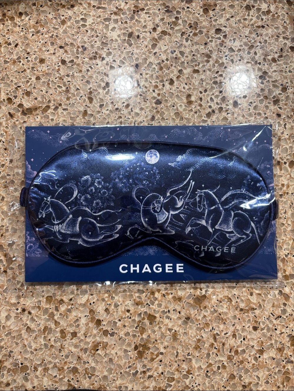 CHAGEE Eye Mask in Blue NWT